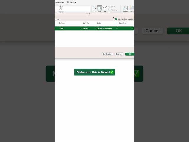 #Shorts | How to Remove Blank Rows in #Excel Using Sort
