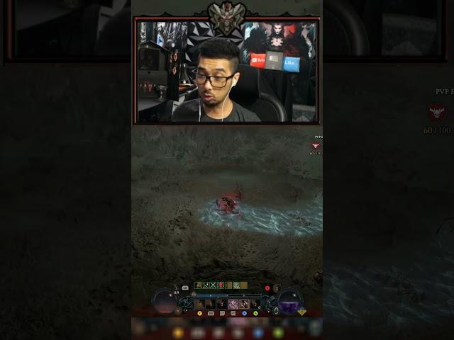 Diablo 4 PvP Rogue Solos the Lobby... Diablo 4 Shorts