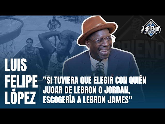 LUIS FELIPE LÓPEZ, THE DOMINICAN JORDAN, EL FENÓMENO COLEGIAL HABLA SOBRE KOBE, NBA, SELECCIÓN Y MÁS