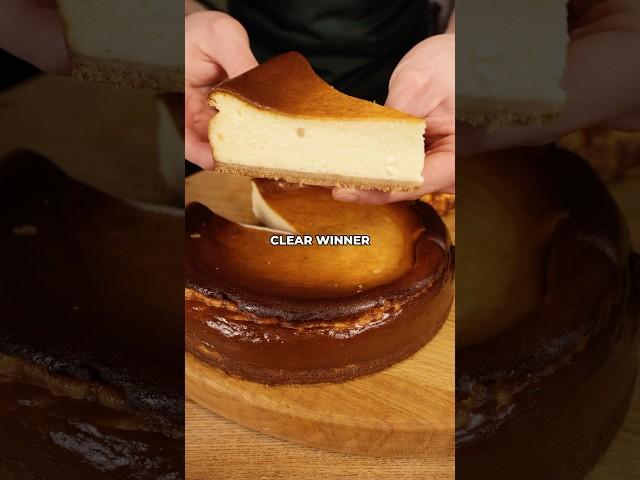 New York vs Basque Cheesecake