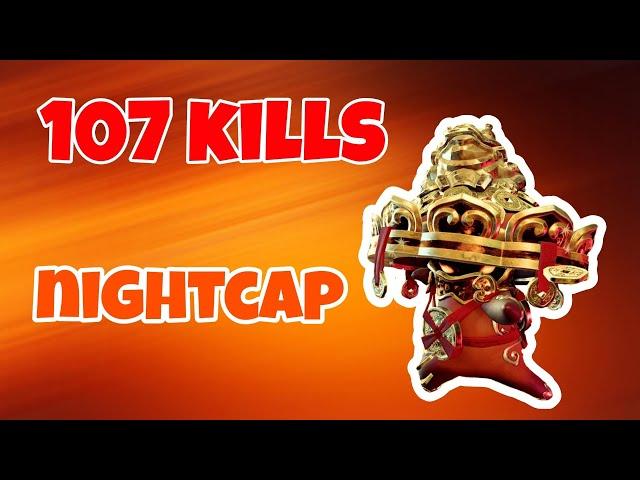 107 kills with the nightcap in pvz bfn