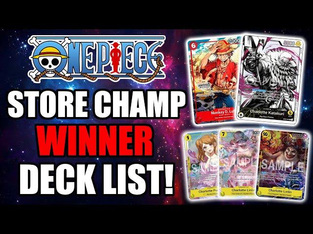 1ST Place Charlotte Katakuri Deck Profile (One Piece Card Game Store Championship)