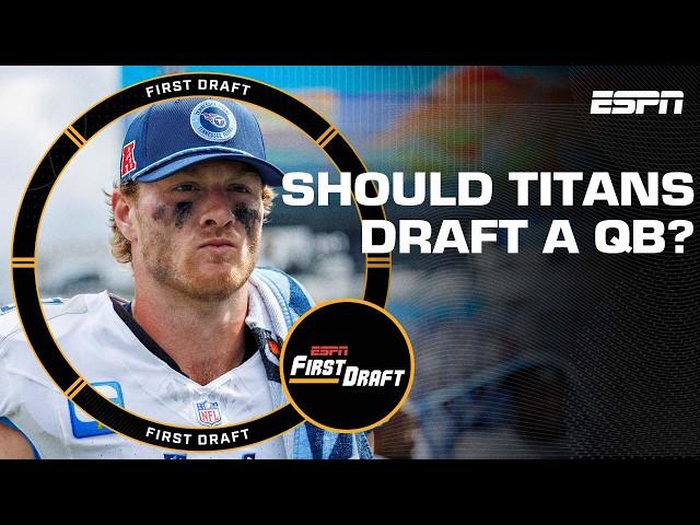 Should the Titans move on from Will Levis & draft a QB?  | First Draft 