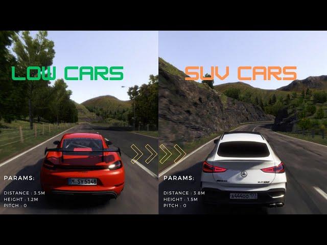 How To Install KirbyCam Chase Camera For Low Cars & SUV Large Cars in Assetto Corsa