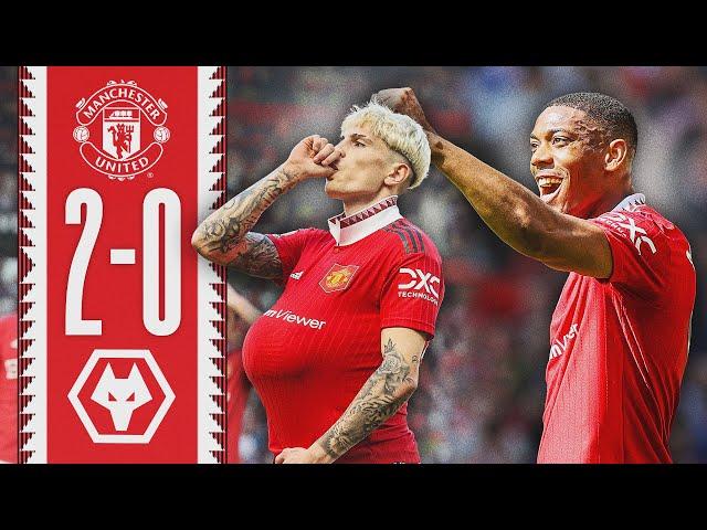 Martial And Garnacho Scoring Again! ️ | Man Utd 2-0 Wolves | Highlights