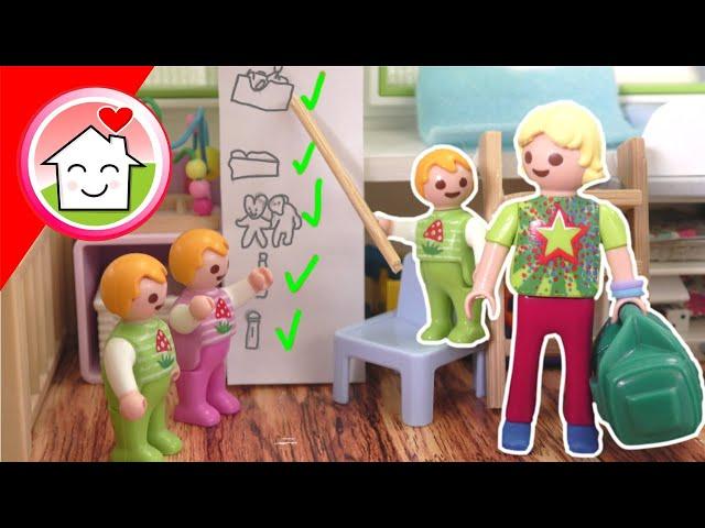 Playmobil Familie Hauser - die große Cousine Flora - Geschichte mit Familie Overbeck