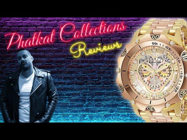 Unleashing The Invicta Hybrid Fusion Gold On Gold Watch: A Detailed Review!