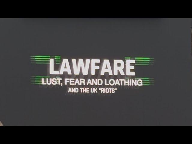 LAWFARE Lust,fear & loathing Tommy NEW VERSION BETTER QUALITY ON MY CHANNEL!!!