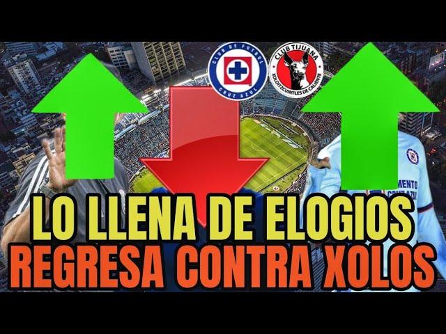 ¡LLEGO A CAMBIAR A LA MÁQUINA REGRESA A SER TITULAR CONTRA XOLOS!Tienes que verlo.