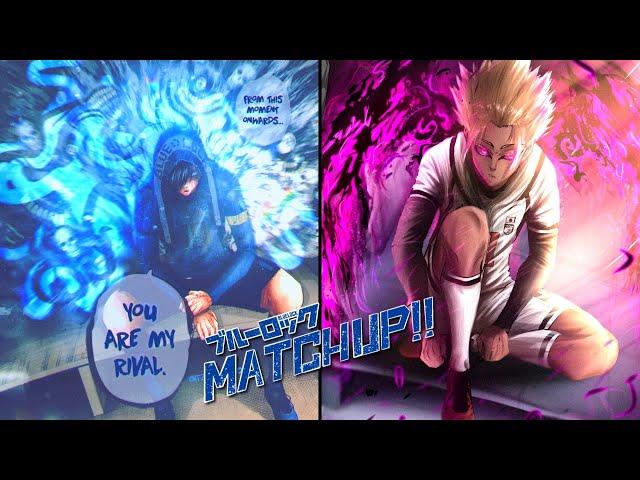 Itoshi Rin vs Shidou Ryusei | Blue Lock: MATCHUP!!