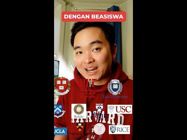 Cara diterima 11 Universitas TOP Dunia dengan Beasiswa! (Harvard, MIT, dll)