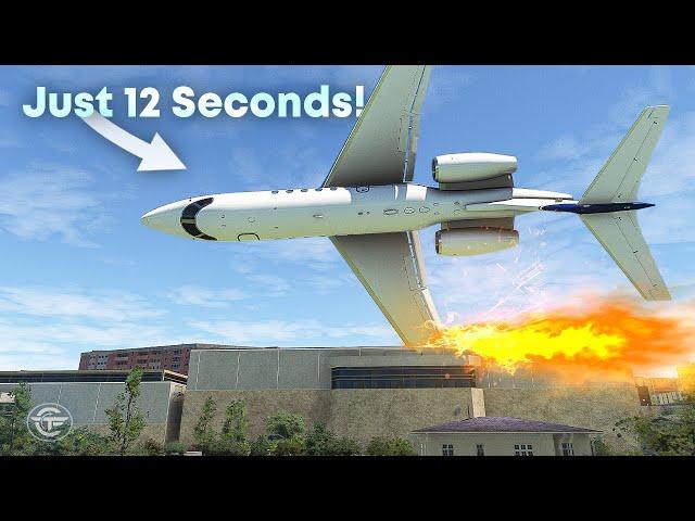 Crashing Just 12 Seconds After Takeoff | Drugged Pilots vs. Plane