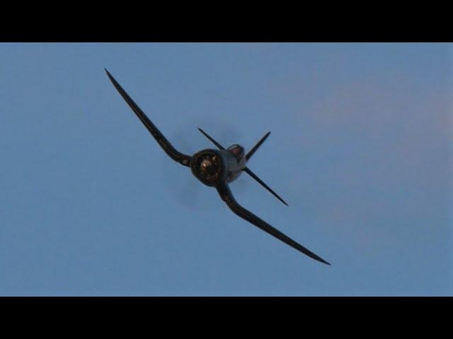 Original Korean War Corsair F4U-5NL Nightfighter | Pure Sound!