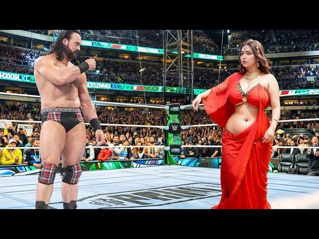 Drew Mcintyre vs Female WWE Smackdown Friday Night 20/12/2024 Highlights WWE Smackdown Live