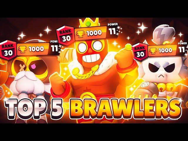 Top 5 Brawlers in Brawl Stars (New Meta)