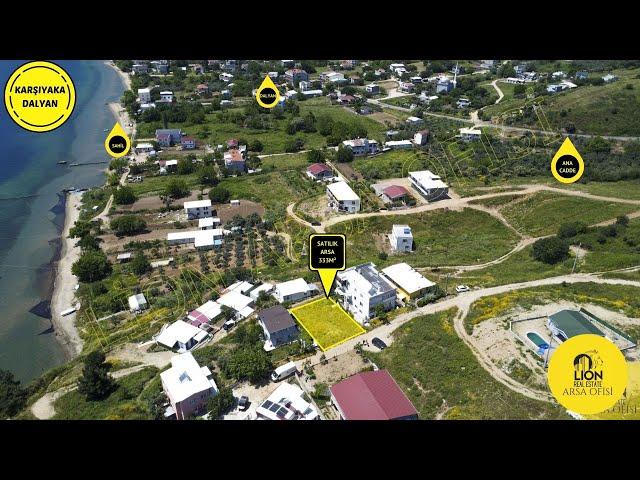 🟡 Erdek Karşıyaka Dalyanda 333 m² Deniz Manzaralı 3 Kat İmarlı Arsa🟡