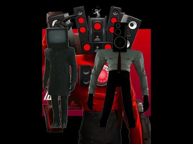 Team TV man VS Team Speakerman #titan #shorts
