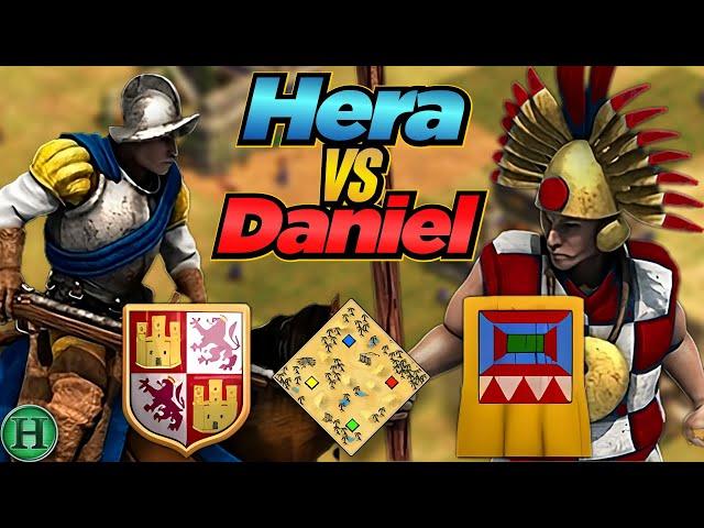 Spanish vs Incas | 1v1 Arabia | vs Daniel | AoE2