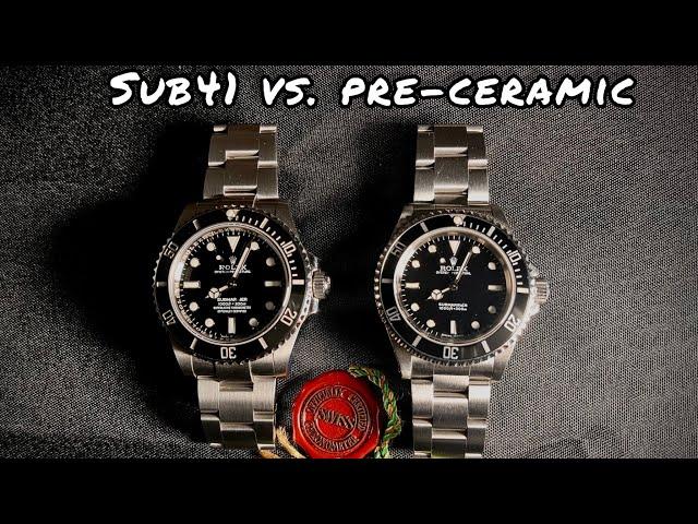 Rolex Submariner 41 vs. Pre-Ceramic 14060M