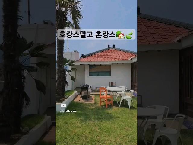 요즘대세는 촌캉스 통영 가성비숙소 더고요 에어비엔비 한옥독채펜션 #통영숙소추천 #감성숙소 #촌캉스 #한옥펜션 #시골집 #쇼츠추천