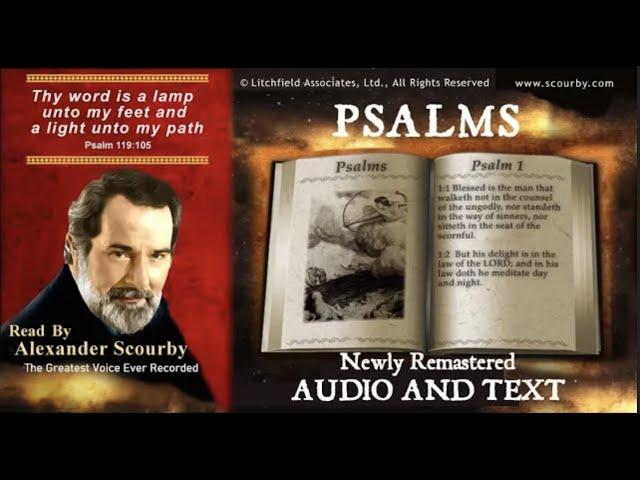 19 New | Book of Psalms | Read by Alexander Scourby | AUDIO & TEXT | FREE on YouTube | GOD IS LOVE!