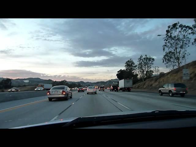 Driving on Fwy 5