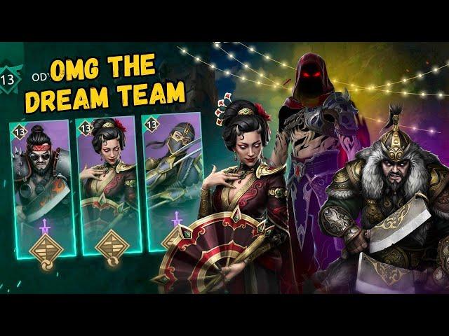 Finally The Demon Trio completed  Widow , Lynx and Butcher in one Team || Shadow Fight 4 Arena