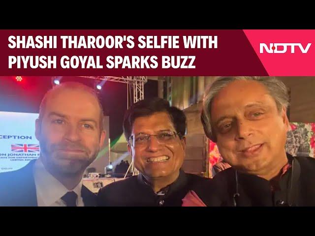 Shashi Tharoor | Shashi Tharoor's Selfie With Minister Sparks Buzz After Strong Message To Congress