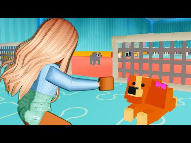  ADOPTING a DOG in Roblox  | Pet Story