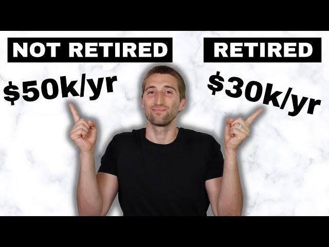 You Can Retire Early Because It Costs Less Than Working!