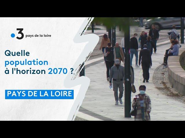 Quelle sera la population des Pays de la Loire à l'horizon 2070 ?