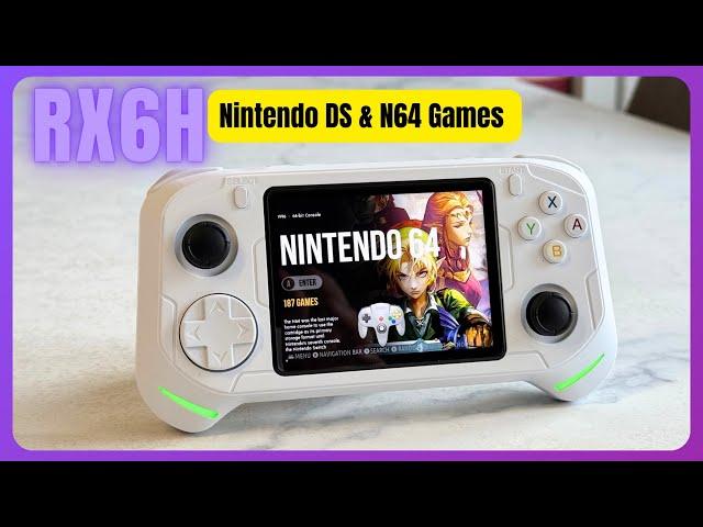 RX6H Wie gut laufen Nintendo DS und N64 Spiele? | Gameplay