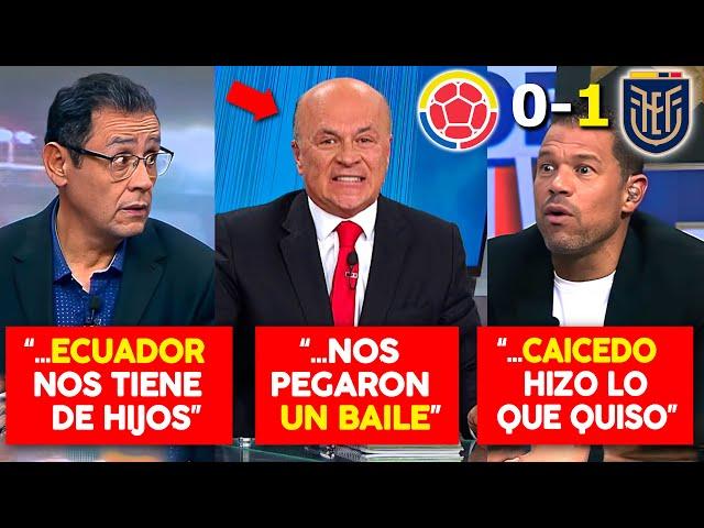 NO LO PODÍAN CREER! ASÍ REACCIONÓ la prensa COLOMBIANA al BATACAZO de ECUADOR en BARRANQUILLA!! 0-1