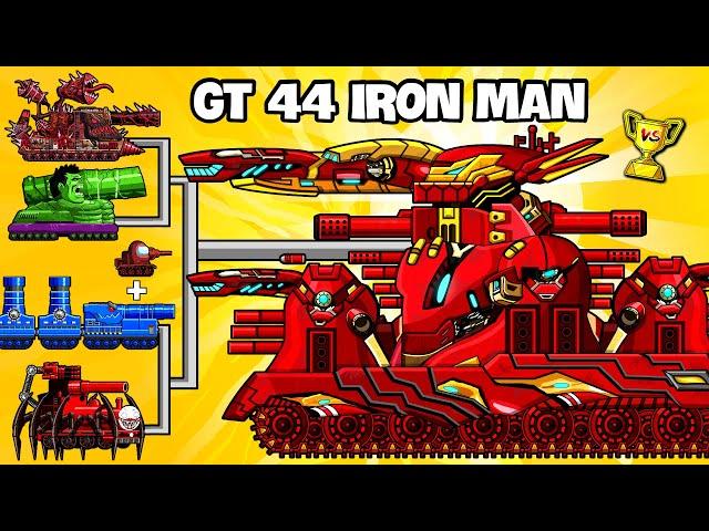 Transformers Tank: Hulk vs HulkBuster / Iron Man GT44 | Arena Tank