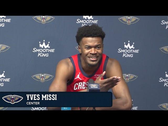 Yves Missi on NBA debut, Dejounte Murray | Pelicans-Bulls Postgame 10/23/24 | New Orleans Pelicans