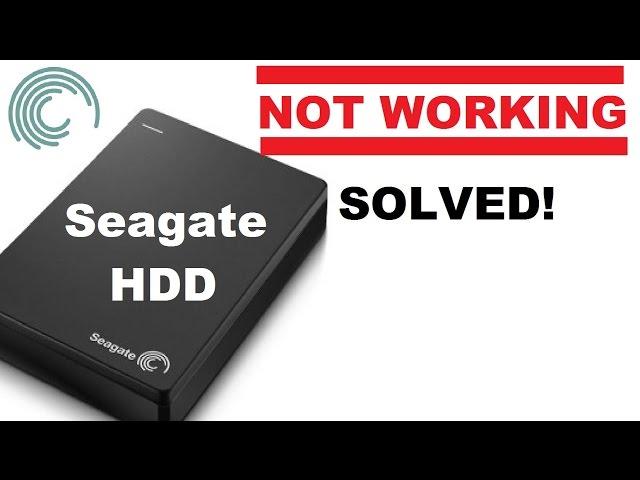 Seagate External Hard Drive Not Working With Windows 10 (Fixed / Solution)