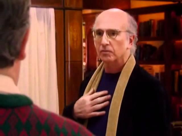 Curb Your Enthusiasm: Pubic Hair in Larry David's Throat