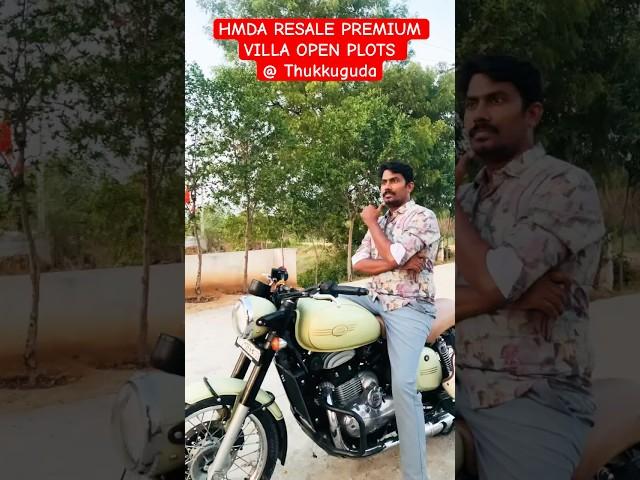 HMDA RESALE PREMIUM VILLA OPEN PLOTS @ Thukkuguda #thukkuguda #srisailamhighway #outerringroad #orr