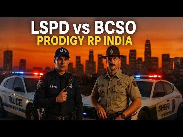 LSPD or BCSO ?? || PRODIGY INDIA RP || LIVE STREAM #prodigyindia #risewithprodigy