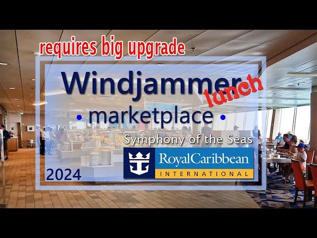 Needs enhancing fast. Lunch buffet Windjammer Royal Caribbean #cruise #travel #CruiseTravelVideos