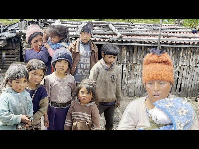 NIÑOS NO TIENEN CASA Y VIVEN EN EL PARAMO