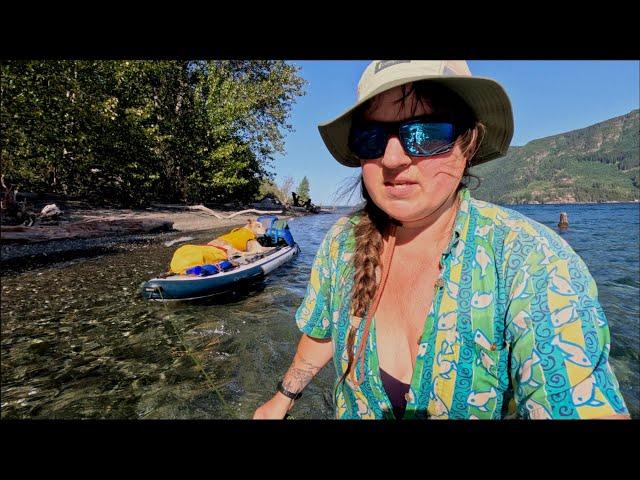 Circumnavigating Comox Lake || Paddle Board Camping on Vancouver Island