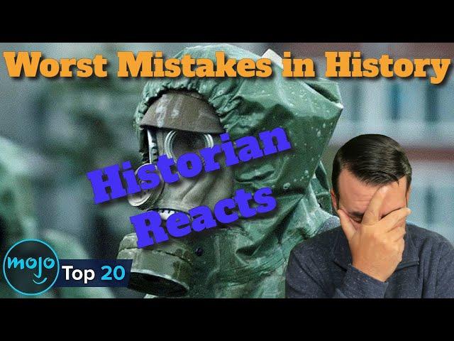 Top 20 Worst Mistakes in History - WatchMojo Reaction