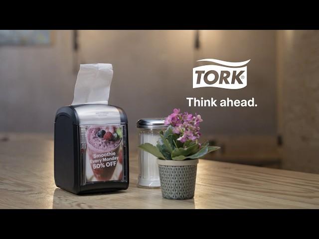 Tork Xpressnap Fit® - passt perfekt für turbulente Tage