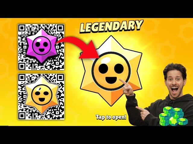 FREE GIFT  x1 LEGENDARY STARS DROP & AWESOME REWARDS| QR CODE | BRAWL STARS QR CODE