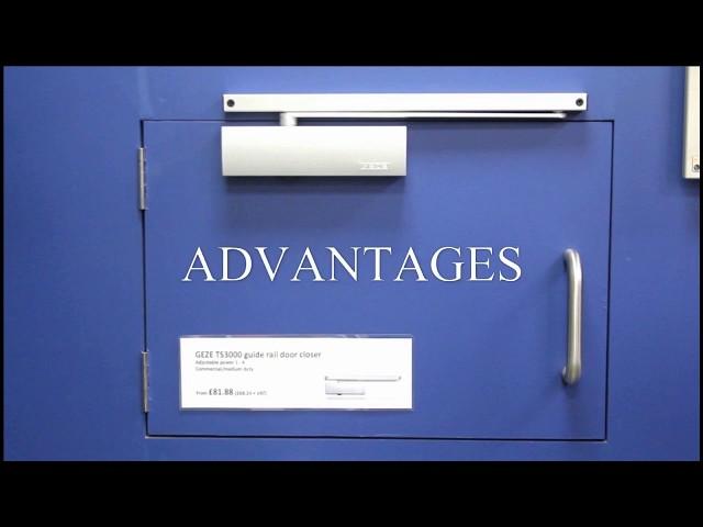 Geze TS3000 | Advantages and Disadvantages of Guide Rail Door Closers | Doorstuff