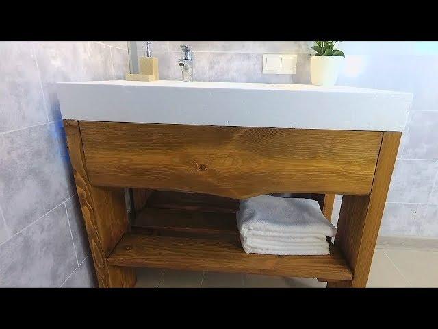 DIY Modern Bathroom Vanity