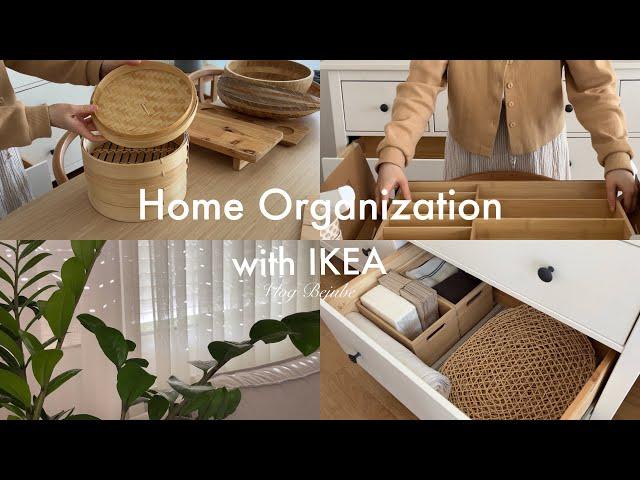 SUB) home organization with IKEA items | clean & organize with me