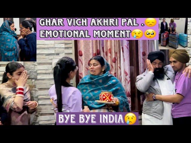 Ghar vich Akhri pal | Emotional moment | Navhappy Bhullar