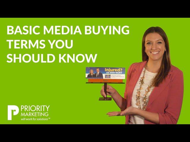 Media Buying Terms You Should Know │ #FAQFriday